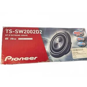 Pioneer TS-SW2002D2 8" 600W Max Component Subwoofer
